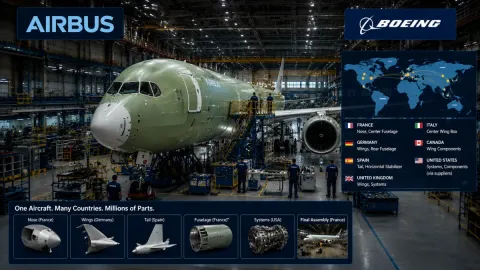 Why No Country Can Build a Passenger Jet Like Airbus: Inside the Trillion-Dollar Duopoly