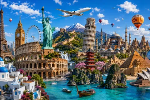 55 Most Visited Countries in the World: Top Attractions and Must‑Try Foods