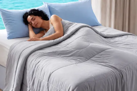 Can't Sleep Without a Blanket? These 13 Amazon Cooling Blankets Are Made for Hot Summer Nights
