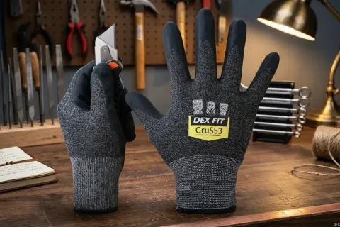 Nano Cut-Resistant and Acid-Proof Glove Technology