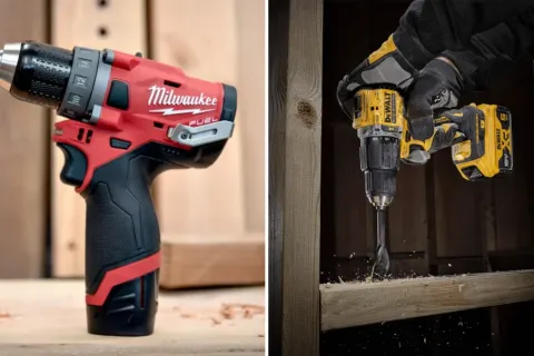 Heavy-Duty Cordless Drills: DeWalt vs. Milwaukee Showdown