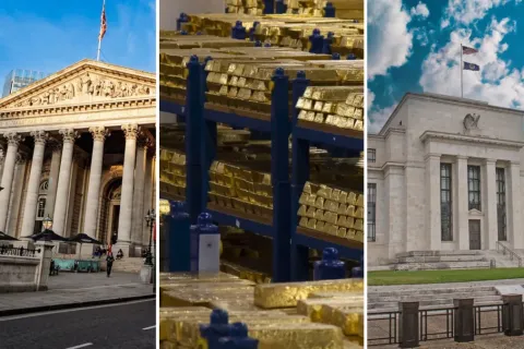 Inside the World's Most Secure Gold Vaults: Does the Federal Reserve Hold More Gold Than the Bank of England?