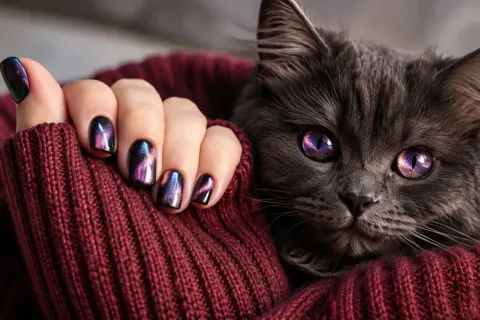 25 Stunning Cat Eye Nail Ideas You'll Want to Copy in 2026
