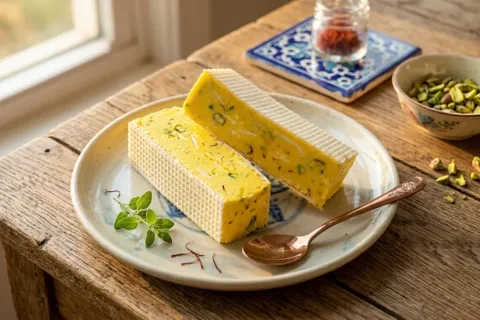 How to Make Traditional Saffron Ice Cream at Home in 11 Easy Steps (No Ice Cream Maker Required)