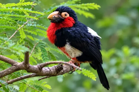 Bearded Barbet: The Colorful African Bird With a Surprisingly Powerful Bill