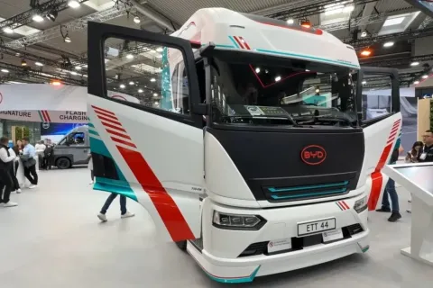 BYD Takes on Europe's Truck Giants With an Electric Truck That Charges in 20 Minutes