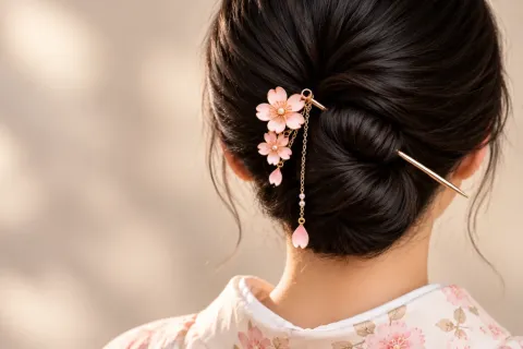 Kanzashi The Beautiful Japanese Hair Ornaments With a Centuries-Old Story