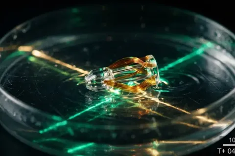 MIT Builds Tiny Biological Robots That Swim Using Living Muscle Tissue