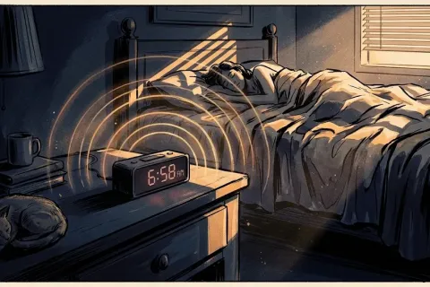 The 6:58 AM Phenomenon: How Your Body Wakes Itself Up Before the Buzzer Sounds