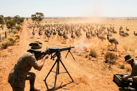 How 20,000 Wild Birds Defeated the Military