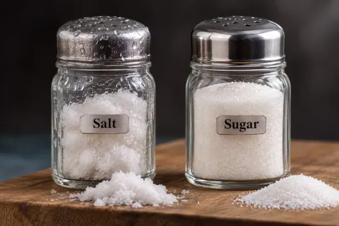 Why Does Salt Get Wet in Humid Air While Sugar Stays Dry?