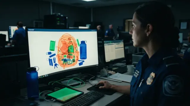 Why Airport Baggage Scanners Turn Everything Orange (and How They Spot Lithium)