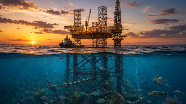 What Happens to an Oil Rig After It Retires? The Billion-Dollar Journey From Black Gold to Artificial Reefs