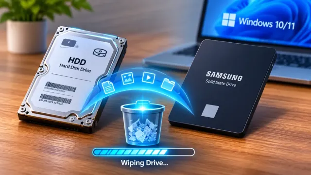 How to Completely Wipe a Drive in Windows 10 and 11