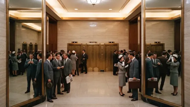 Skyscraper Lobby Mirrors: How Building Owners Cured Slow Elevator Complaints