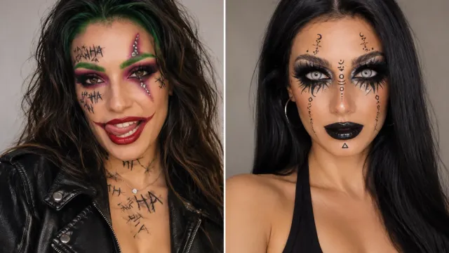 25 Halloween Makeup Ideas That Are Spooky, Glamorous, and Creative