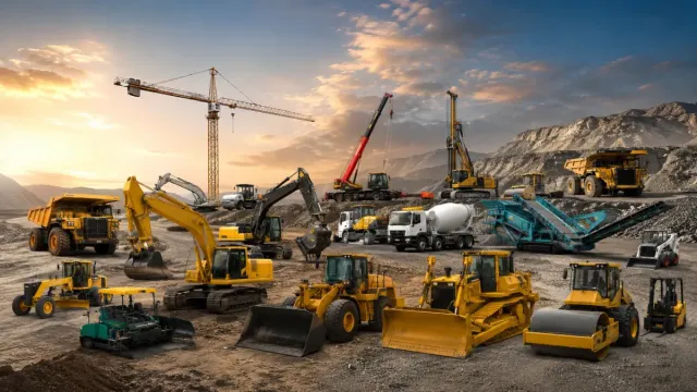 From Bulldozers to Mining Trucks: 30 Machines That Move the World